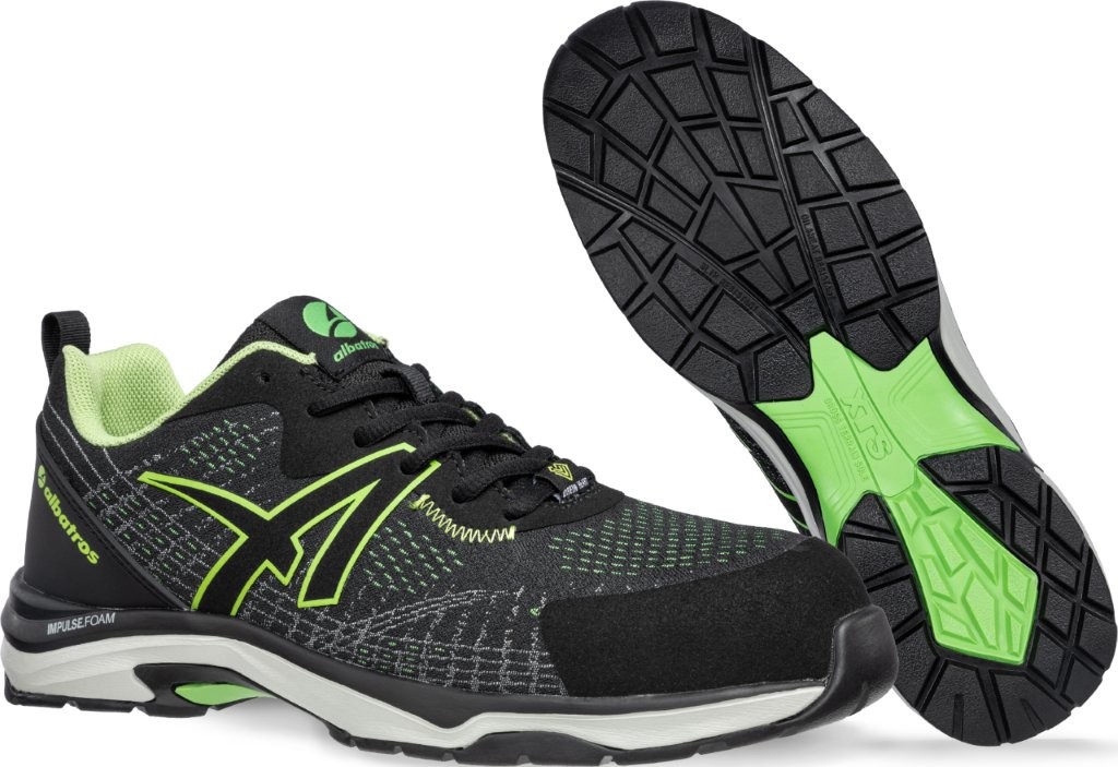 Albatros SPLENDID GREEN GH Sicherheitshalbschuh Paar.