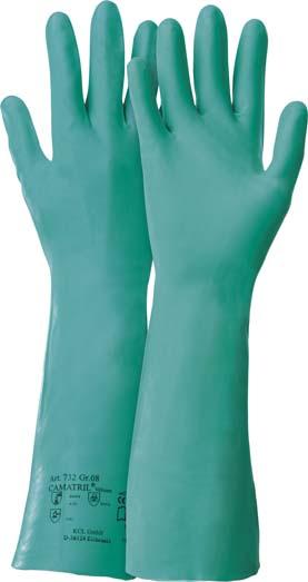 KCL Handschuh Camatril® 732, 400 mm, grün - kommt direkt von HUG Technik 😊