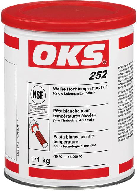 OKS® 252 Hochtemperaturpaste für Lebensmitteltechnik - bekommst Du bei ★ HUG Technik ✓