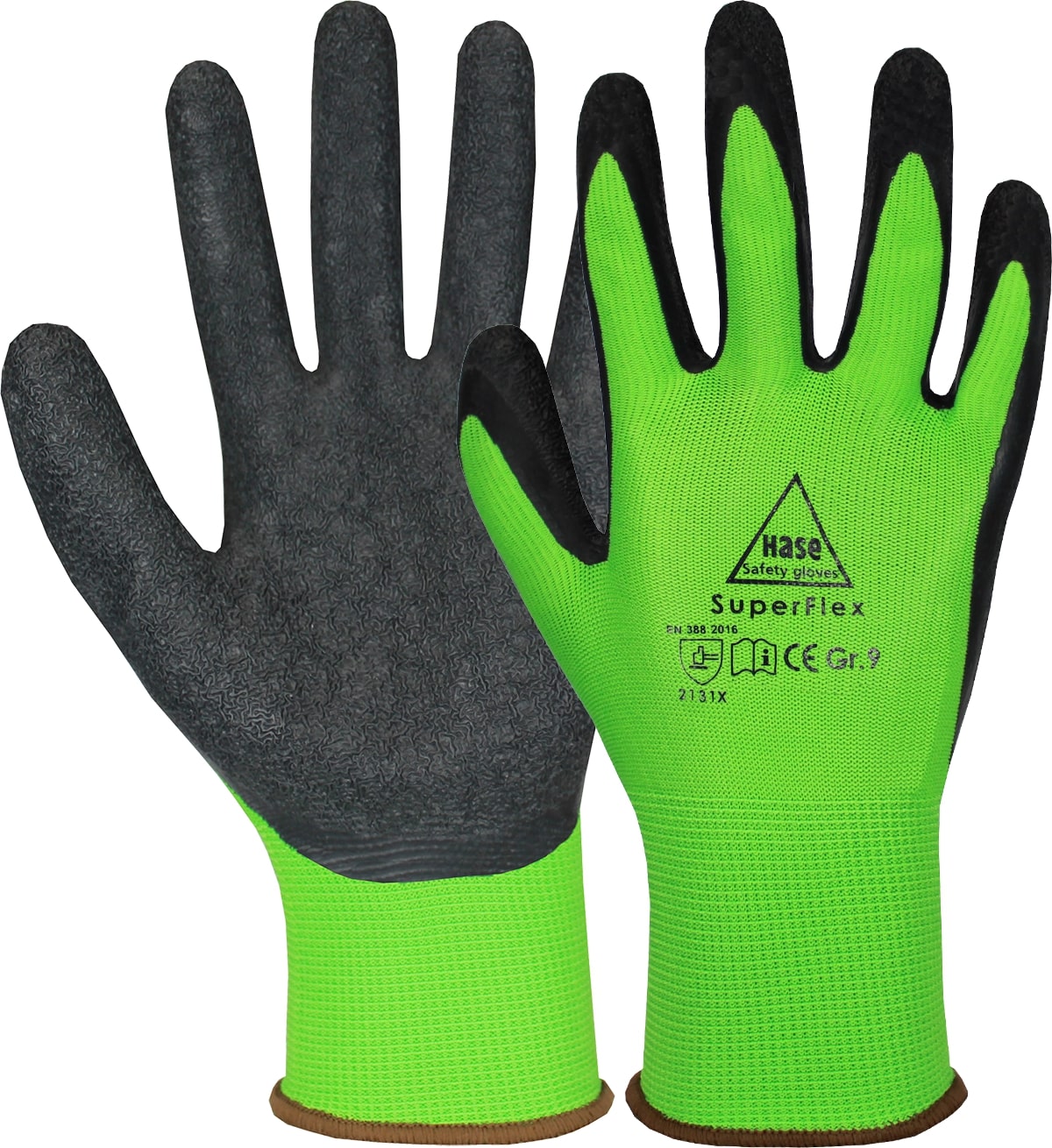 SuperFlex Montagehandschuh aus Polyester/Latex, diverse Farben - gibt’s bei ☆ HUG Technik ✓