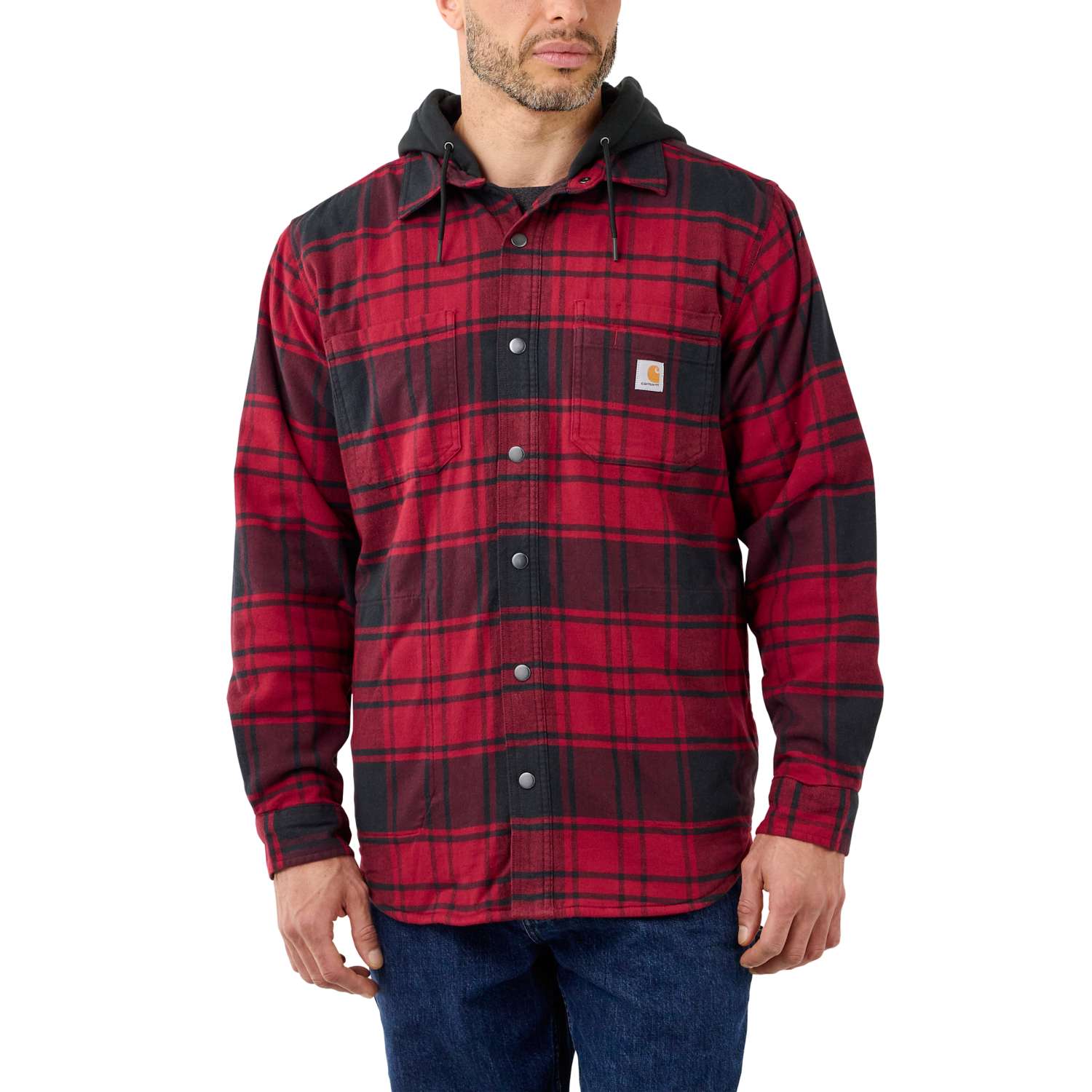 carhartt® Jacke FLANNEL FLEECE LINED HOODED ✓