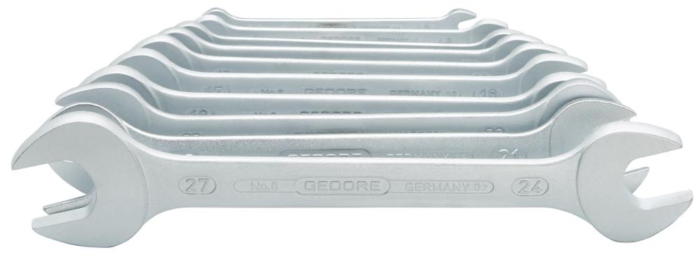 GEDORE Doppelmaulschlüssel-Satz DIN 3110 10-teilig 6-27mm - gibt’s bei HUG Technik ✓