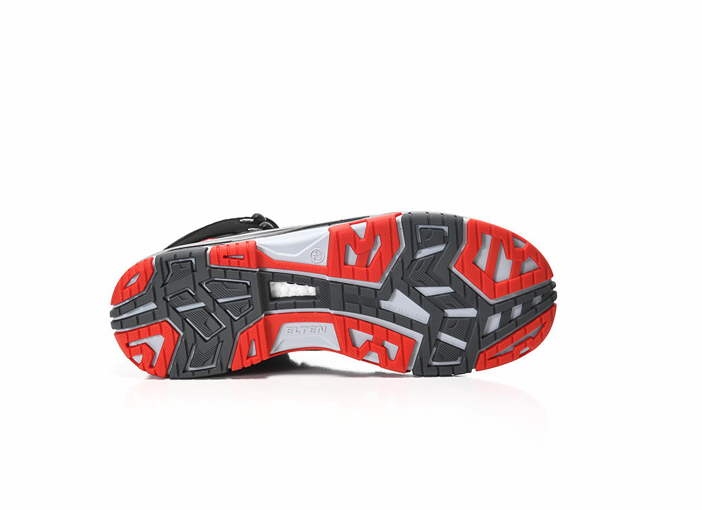 ELTEN® Sicherheitsstiefel ALAN XXTP black-red Mid ESD S3S - unten