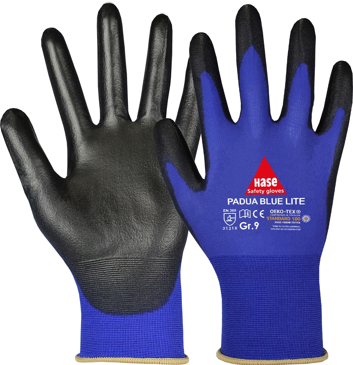 PADUA BLUE LITE, Montagehandschuh aus Nylon/PU - bei HUG Technik ✭