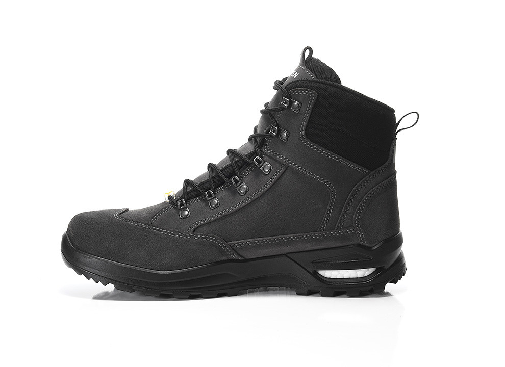ELTEN® Berufsstiefel RONAN XXF GTX dark grey Mid ESD O2 WR CI - links