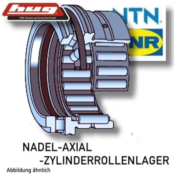 Nadel-Axial-Zylinderrollenlager NKXR15 T2 von NTN 15x24x23 mm - bei HUG Technik ☆