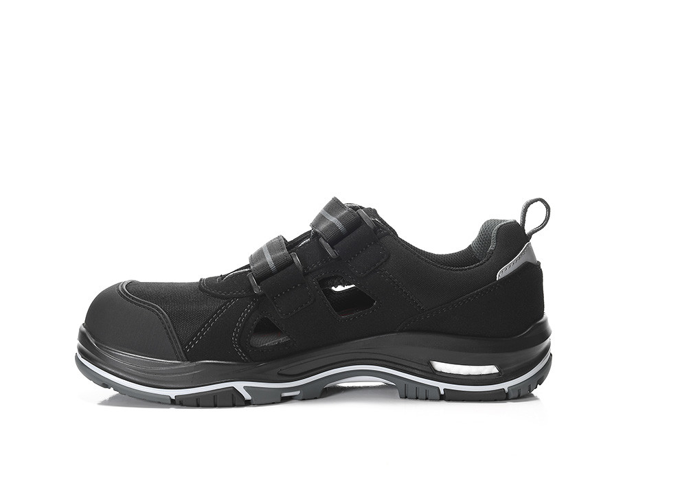 ELTEN® Sicherheitssandale IAN XXTP Pro grey Easy ESD S1PS - links