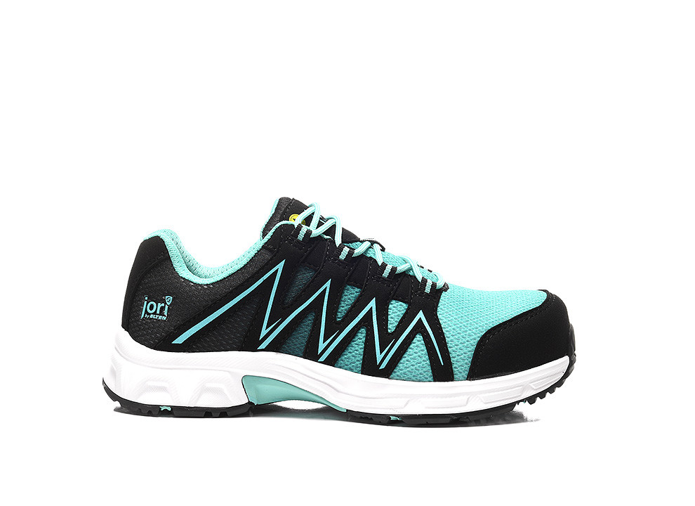 JORI Sicherheitshalbschuh, SPEEDY black-aqua Low ESD S1P, 12131 - bei HUG Technik ✓