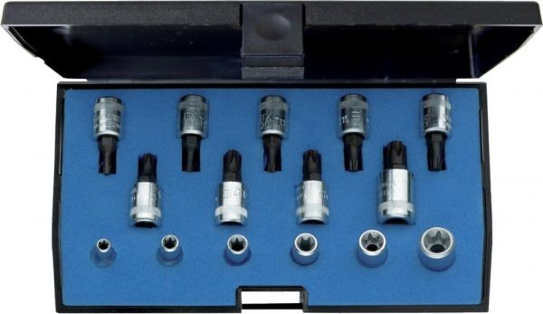 GEDORE Schraubendreher-Einsatz Garnitur 1/4 Zoll 15teilig T8-40 E4-10 - kommt direkt von HUG Technik 😊
