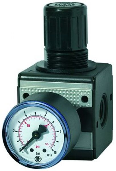 Druckregler »multifix«, inkl. Manometer, BG 1, G 1/4, 0,5 -10 bar - gibt’s bei ☆ HUG Technik ✓