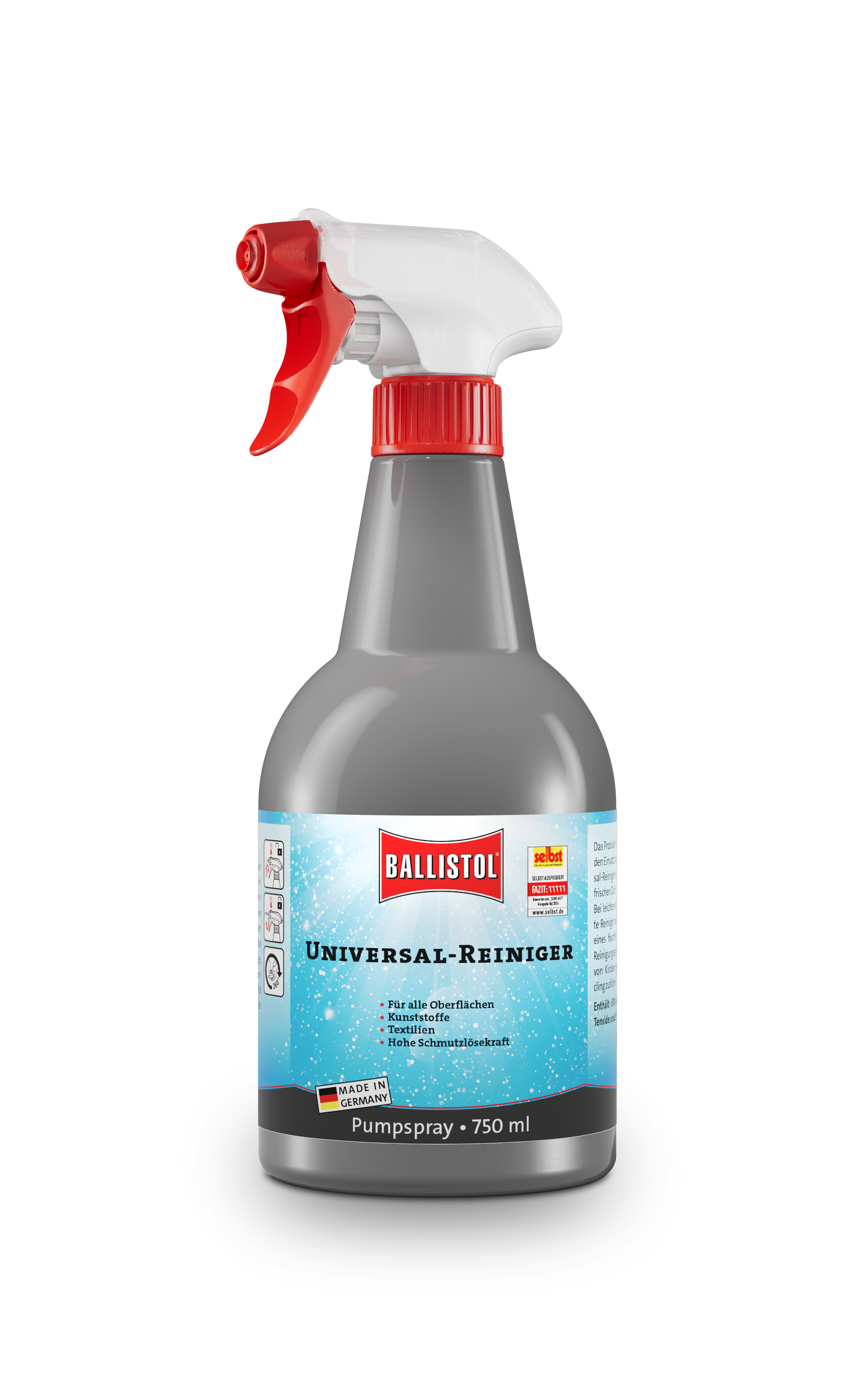 Ballistol Universal-Reiniger, 750 ml, Vorderseite