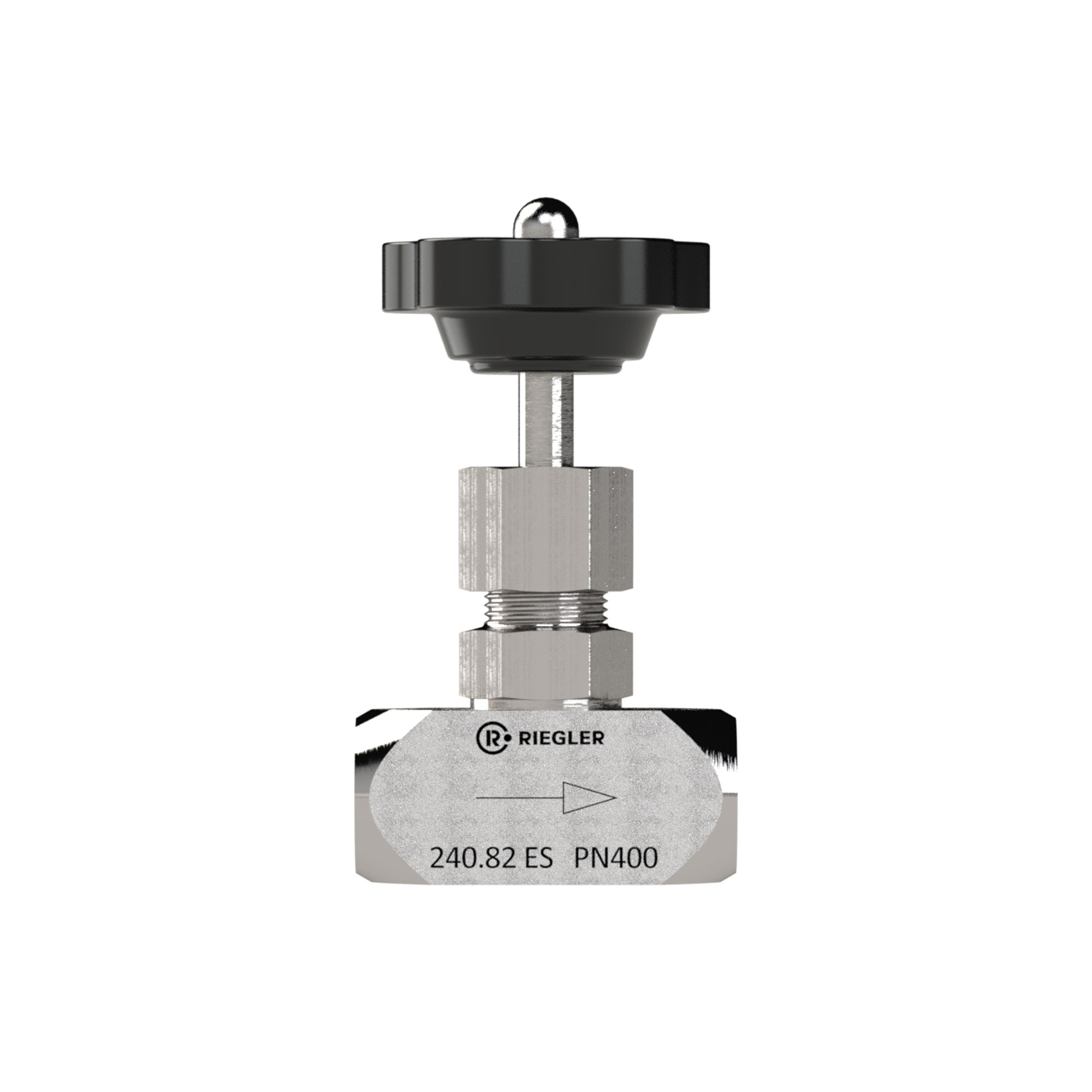 Nadelventil, Edelstahl 1.4571, G 1, DN 12, PN max. 250 bar - bekommst Du bei HUG Technik ♡