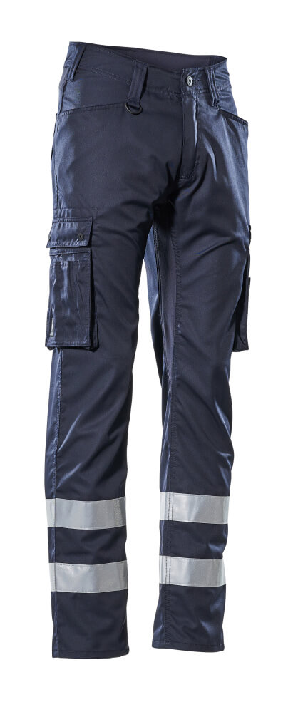 MASCOT® FRONTLINE Hose mit Schenkeltaschen »Marseille« Gr. 76/C46, schwarzblau - bei HUG Technik ♡