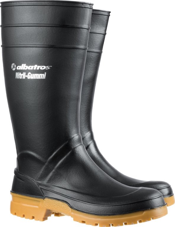 Albatros GUARDIAN HIGH BLACK Nitrilgummistiefel Paar