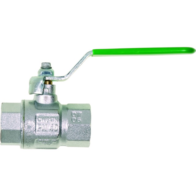 Trinkwasserkugelhahn 2 x IG G 1/2" MS Ni DIN DVGW - erhältlich bei ♡ HUG Technik ✓