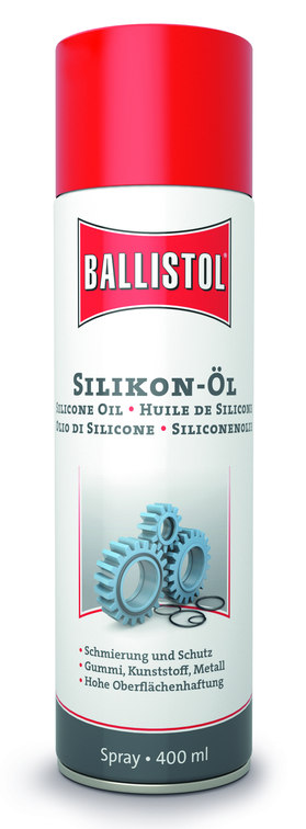 Ballistol® Silikonöl Spray BikeSilex, 200 ml, EURO - bei HUG Technik ✓