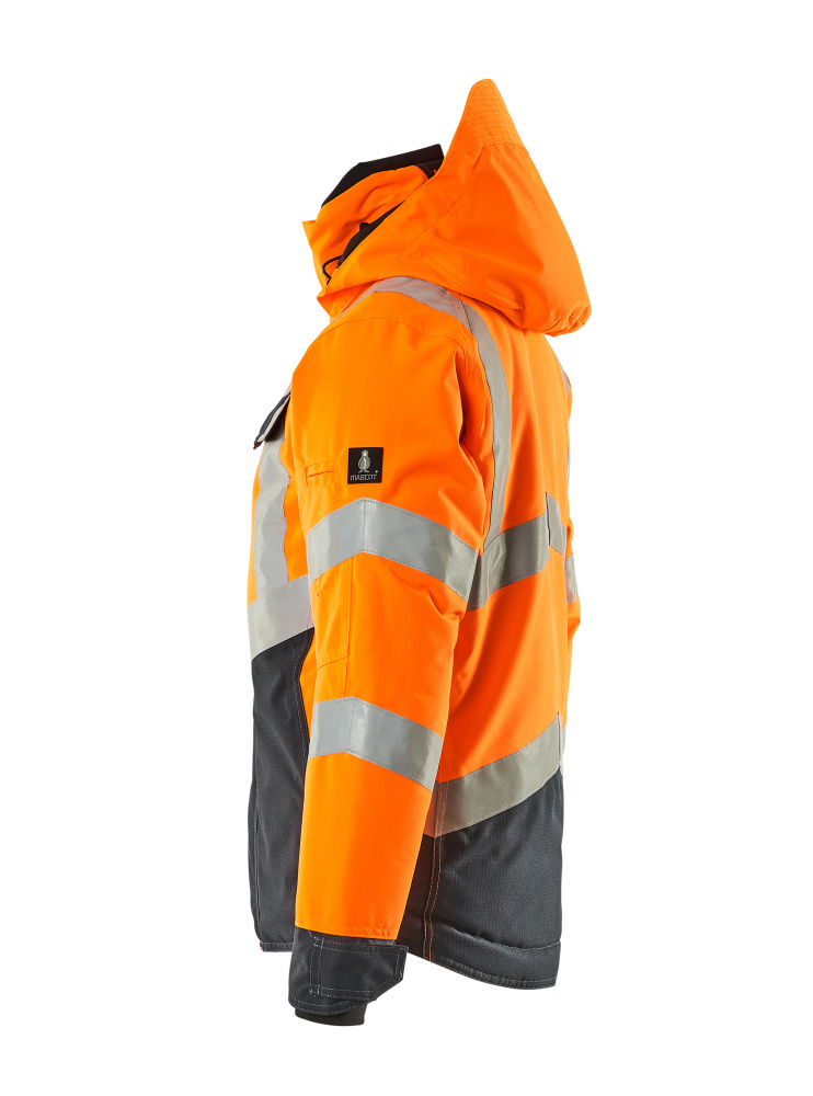 MASCOT® SAFE SUPREME Winterjacke »Hastings« Gr. 2XL, hi-vis orange/schwarzblau - bei HUG Technik ✭