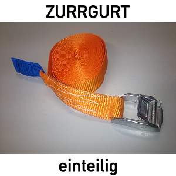 Klemmschloß-Zurrgurt einteilig 25 mm 5 m 450 daN - direkt bei HUG Technik ✓