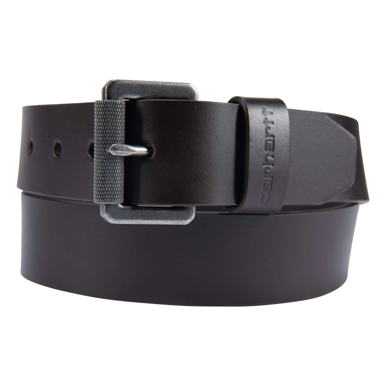 carhartt® Herren Gürtel »BRIDLE LEATHER ROLLER BUCKLE BELT« dark brown Flach  - erhältlich bei ✭ HUG Technik ✓
