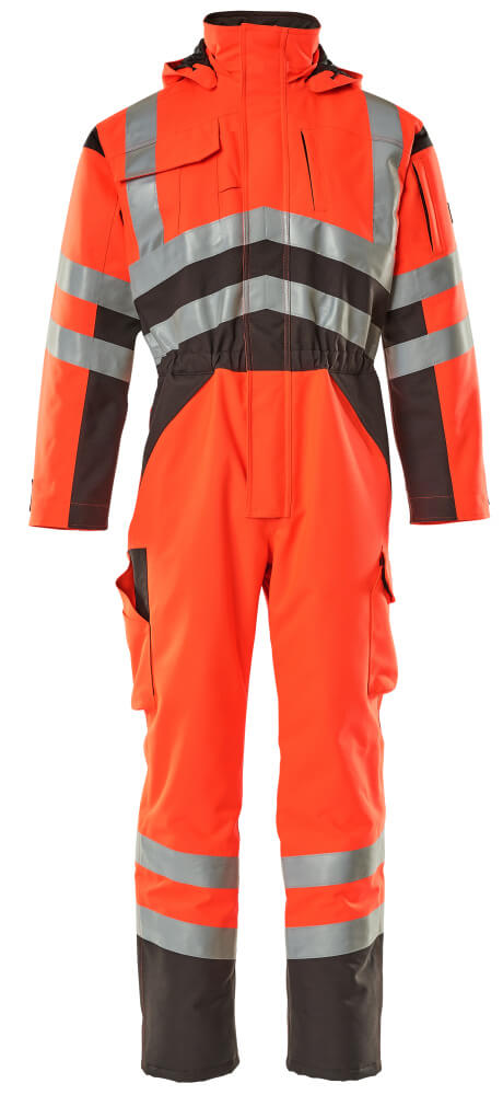 MASCOT® SAFE YOUNG Winteroverall »Safara« Gr. 2XL, hi-vis rot/dunkelanthrazit - bei HUG Technik ✓