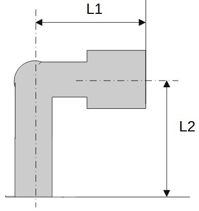 L-Steckverbindung, Stecknippel 3 mm »Blaue Serie« mini, Schlauch-Ø 3 - gibt’s bei HUG Technik ✓