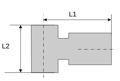 L-Ringstück, G 1/2, Schlauch-ø 12, Edelstahl - kommt direkt von HUG Technik 😊