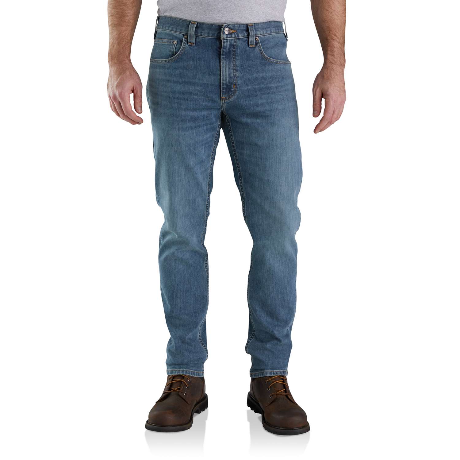 carhartt® Herren Jeanshose RUGGED FLEX RELAXED FIT TAPERED JEAN - bekommst Du bei HUG Technik ♡