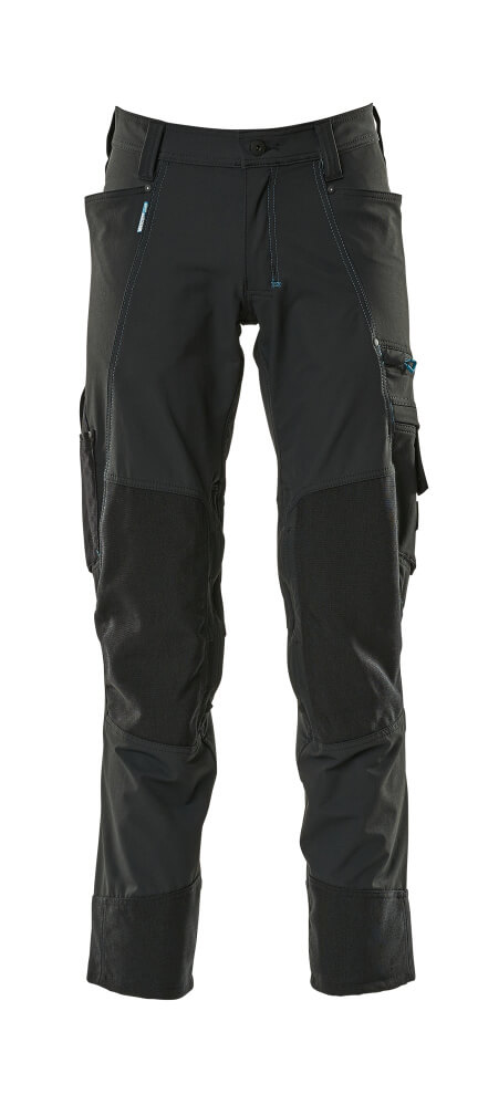 MASCOT® ADVANCED Hose mit Knietaschen  Gr. 76/C42, schwarz - bei HUG Technik ☆