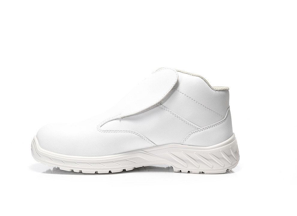 JORI Sicherheitsschnürstiefel, CLEAN Slipper white Mid ESD S3, 16661 - direkt von HUG Technik ✓