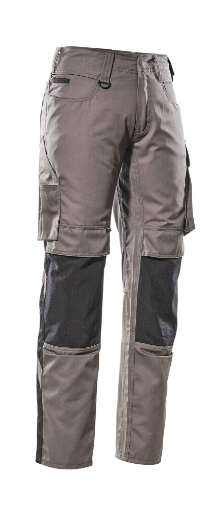 MASCOT® UNIQUE Hose mit Knietaschen »Mannheim« Gr. 76/C46, anthrazit/schwarz - bekommst Du bei HUG Technik ♡