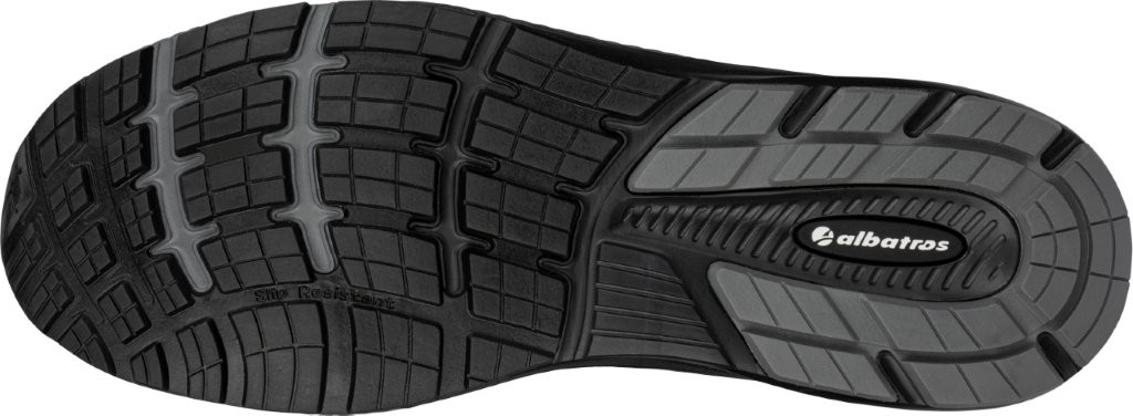 Albatros VIGOR 2 IMPULSE BLACK Sicherheitshalbschuh Sohle.
