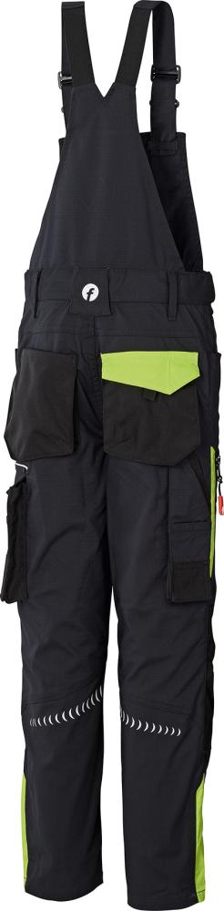 FORTIS Kids-Latzhose Performance, FORTIS Kids-Latzh. Performance schwarz-lime 🖤 bei HUG Technik ✓