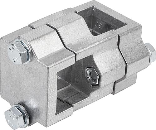 Rohrverbinder Kreuzstück Aluminium, Komp:Stahl, A=30,2, B=30,2 - K0473.523030 - gibt’s bei HUG Technik ✓