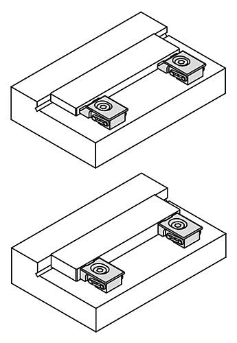 Flachspanner Fest 15x3, D1=4, L1=12, Form: A Schmal, Stahl - K1168.104 - bei HUG Technik ♡