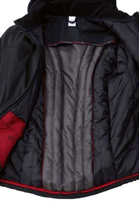 BP® Softshelljacke mit Kapuze »1869« 572, schwarz - erhältlich bei ✭ HUG Technik ✓