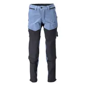 MASCOT CUSTOMIZED Hose mit Knietaschen, steinblau/schwarzblau