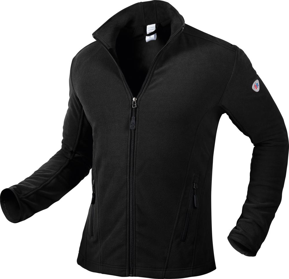 BP® Fleecejacke Herren 1694, schwarz - erhältlich bei ✭ HUG Technik ✓