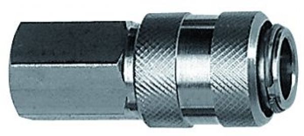 Schnellverschlusskupplung NW 7,8, Edelstahl 1.4305, G 3/8 IG - bekommst Du bei HUG Technik ♡