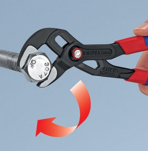 KNIPEX® Wasserpumpenzange Cobra QuickSet 250 mm tauchisoliert - bei HUG Technik ✭