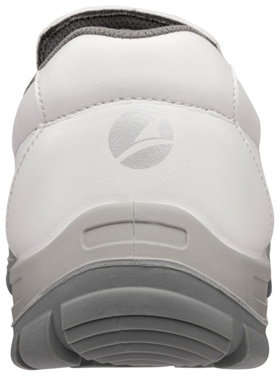 Albatros PURE WHITE Sicherheitshalbschuh hinten.