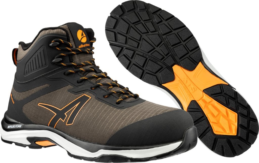 Albatros TRAILMASTER OLIVE Sicherheitsstiefel Paar.