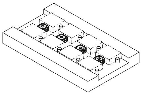 Keilspanner Glatt, Form: A mit Senkschraube M06, L=9,3, Stahl gehärtet und brüniert - K1167.11506 - direkt von HUG Technik ✓