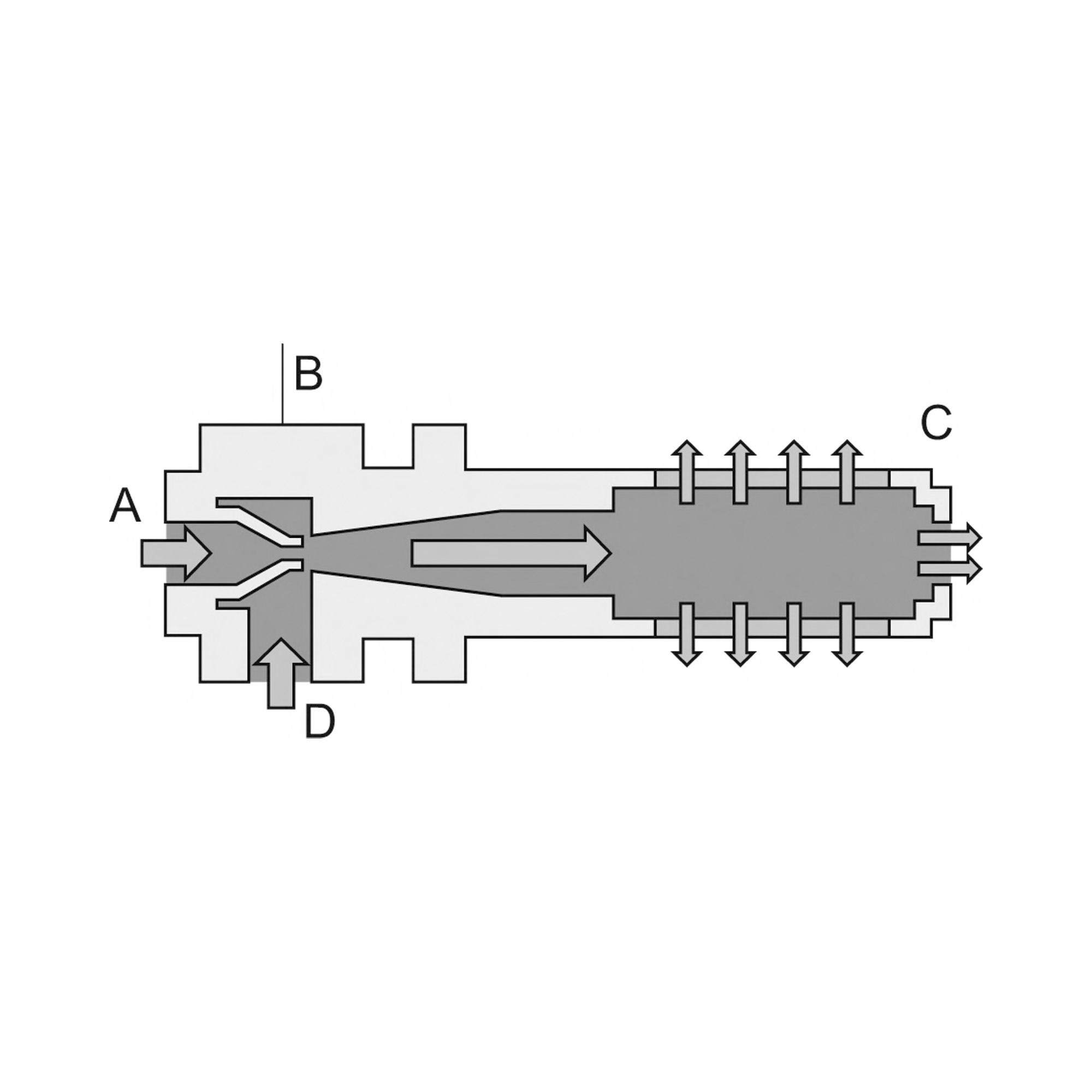 Grundejektor SBP-C, Abblasventil, Schalldämpfer, Düsengröße 2,5 - bei HUG Technik ☆