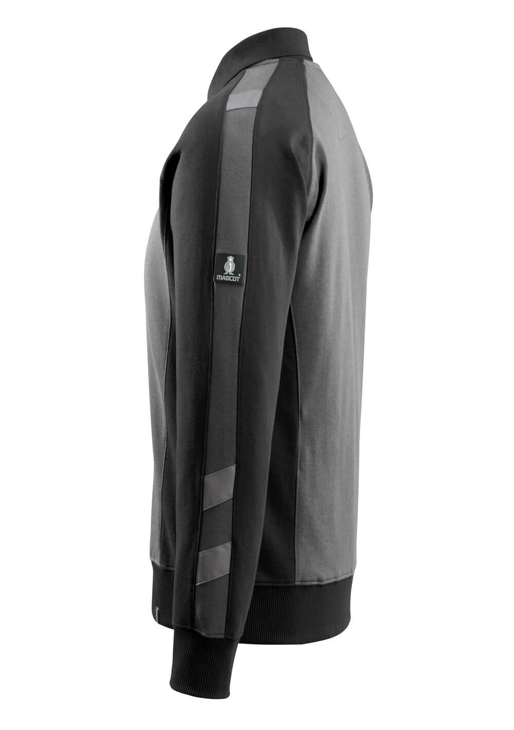 MASCOT® UNIQUE Polo-Sweatshirt »Magdeburg« Gr. 2XL, dunkelanthrazit/schwarz - jetzt NEU bei HUG Technik  😊