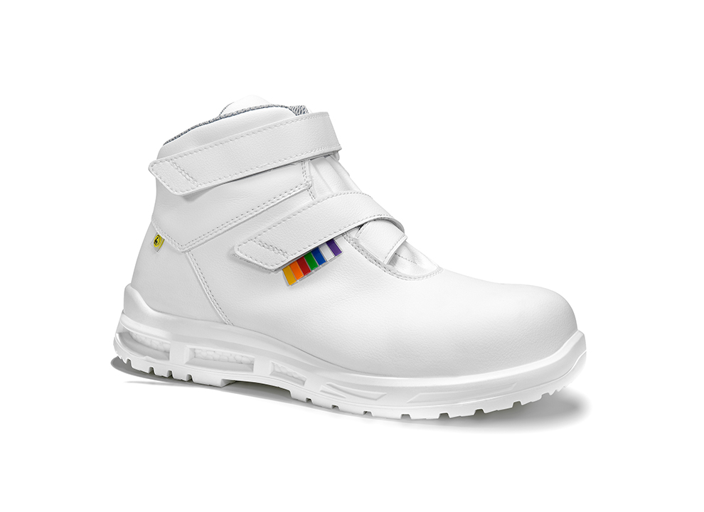 ELTEN® Sicherheitsstiefel, BRAYDEN XXTM white Strap Mid ESD S3, 760531 - bekommst Du bei ★ HUG Technik ✓