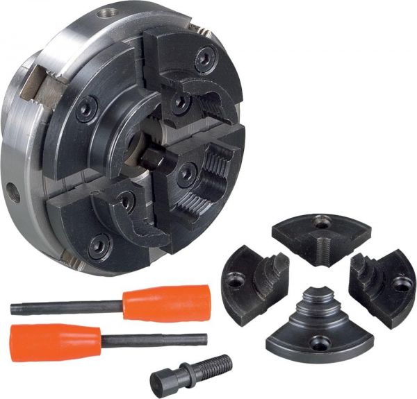 Holzstar 4-Backenfutter-Set 2 100mm M33x3,5 - bei HUG Technik ☆ Holzstar 4-Backenfutter-Set 2 100mm M33x3,5 - bei HUG Technik ☆