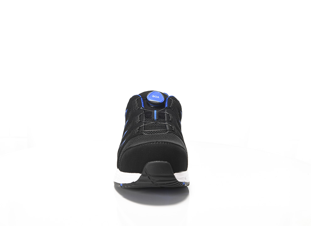 JORI Sicherheitshalbschuh, SPEEDY BOA® black- blue Low ESD S1P, 12171 - erhältlich bei ✭ HUG Technik ✓