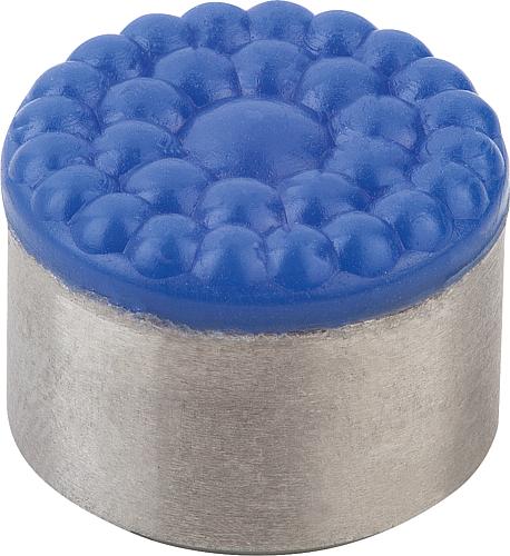 Produktbild Grippers und Einsätze rund D2=10, Form: P Edelstahl - K0385.10126 - gibt’s bei HUG Technik ✓