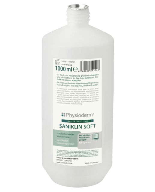 Physioderm® Waschcreme SANIKLIN SOFT - bei HUG Technik ✭