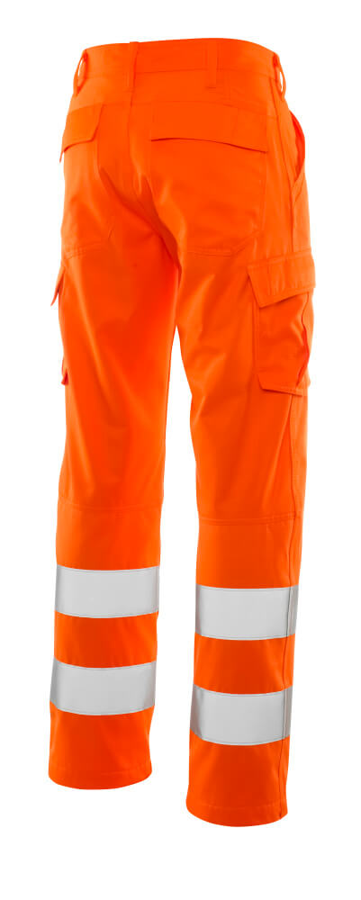 MASCOT® SAFE LIGHT Hose mit Schenkeltaschen  Gr. 76/C42, hi-vis orange - kommt direkt von HUG Technik 😊